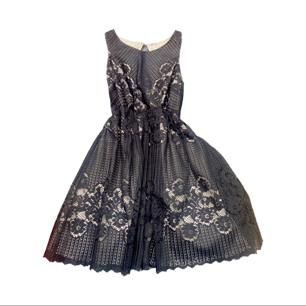 Gorgeous black and nude free people dress